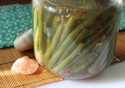 How to make Fermented Green Beans (Sauer Bohnen)